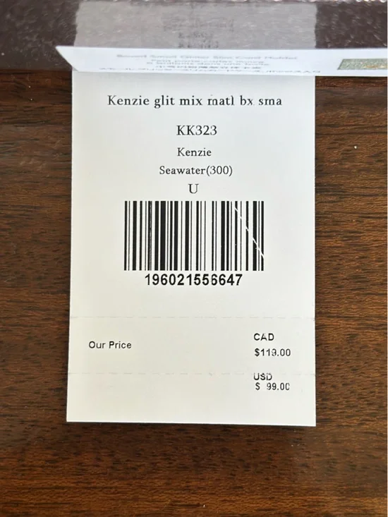 NWT - Kate Spade Kenzie Boxed Glitter Cardholder - Picture 6 of 10